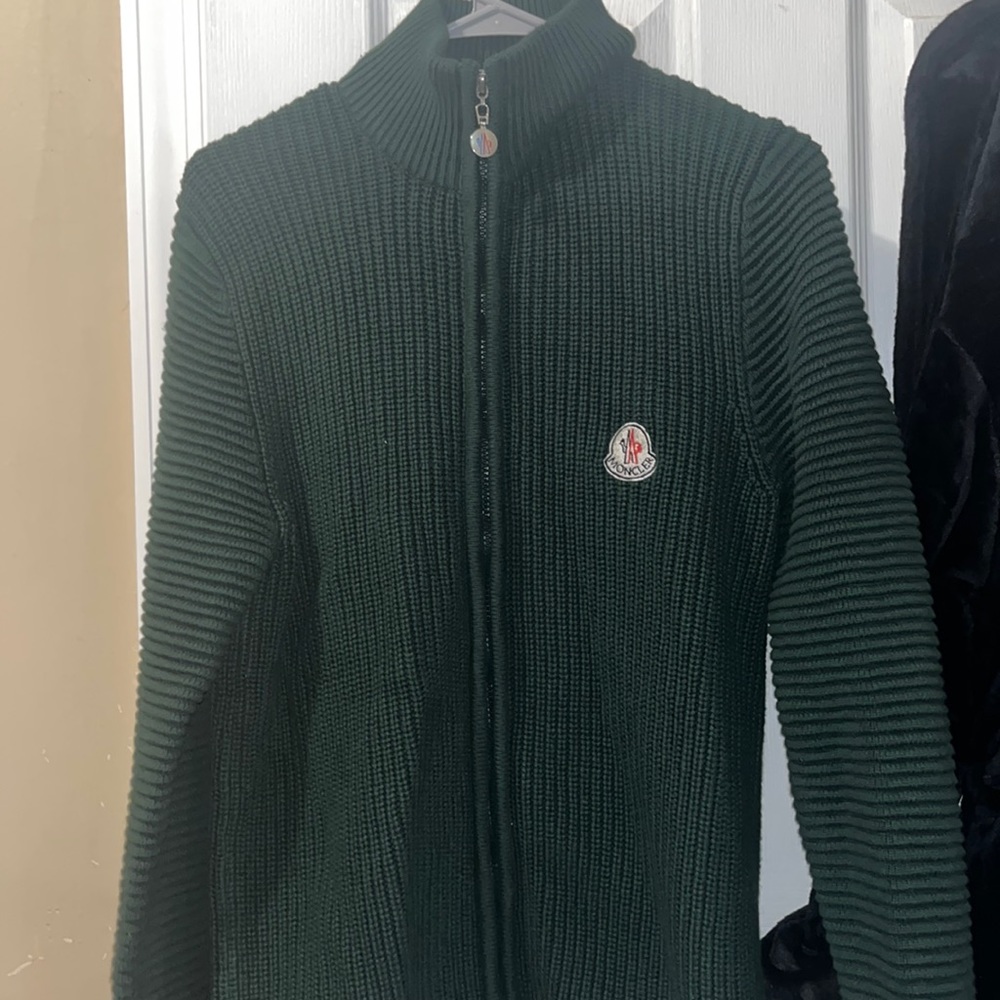 Moncler Dark green Sweater